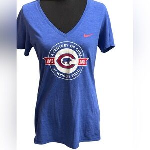 Nike MLB Blue Fitted Short Sleeve Tee